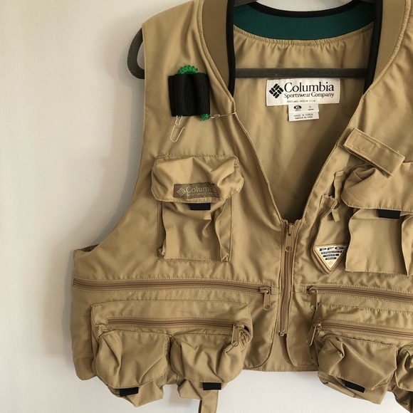 Vintage Fly Fishing Vest Xl 